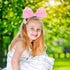 Pink Bow Headband, Non-Slip Fashion Knotted Hair Bands for Women and Girls, Hair Accessories for Party