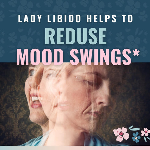 LadyZn 60 Lady Libido Supplement for Women Support Mood, Drive & Energy, with Hornygoatweed & Maca Root | Female Libido