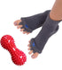 My Happy Feet Charcoal Socks (Large) and Peanut Ball Foot Massager -