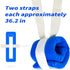 PSNOOK (2Pcs) Restraints for Dementia Patients Hospital Bed Restraints for Elderly Adults Safety Seniors with Dementia