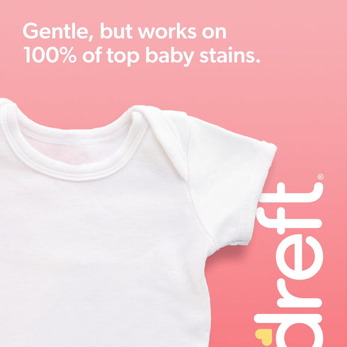 Dreft Stage 1 Newborn Baby Laundry Detergent Liquid, HE Compatible, 114 Loads, Sensitive Skin Soap