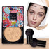 NUIBO Mushroom Head Air Cushion CC Cream Foundation, Moisturizing BB Cream, Long Lasting Matte Concealer with 2PCS