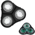 RQ11 Replacement Heads Compatible with Philips RQ11, Norelco RQ11 New Upgraded Electric Shaver 2D Models (1 Head)