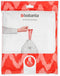 Brabantia PerfectFit Trash Bags, Size B/1.3 Gal, Thick Plastic Liners with Drawstring Handles, 40 Bags