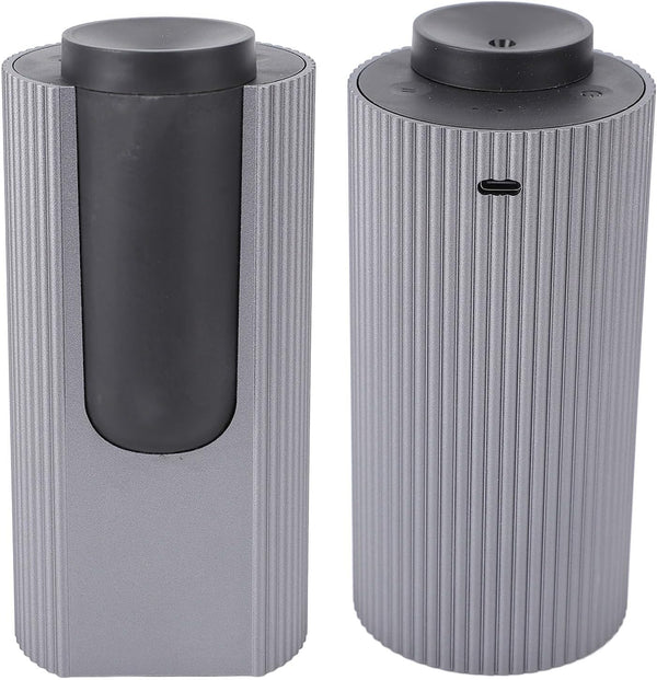 NOENNULL Waterless Essential Oil Diffuser Stylish Aluminum Alloy Dual Fluid Cold Mist Aromatherapy