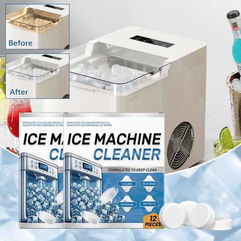 zardlect 24 Ice Machine Cleaner Maker Descaler - Clean Tablets for Ice Machine, Compatible with Opal, Kitchenaid, Helps