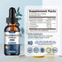 Triple Magnesium Complex Supplement - Liquid Magnesium Glycinate, Citrate, Malate 500mg with Ashwagandha & Vitamin B6
