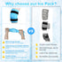 Relief Expert 20" XXXL Knee Ice Pack Wrap, Reusable Gel Ice Pack for Knee Injuries, Cold Compression Wrap After Surgery