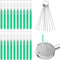 30pcs Shower Head Cleaner Tools - Multi-Sized Tiny Brushes for Anti-Clogging Cleaning (Green)