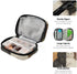 YMGQYJ 7 Cat Black White Pill Case for Travel, Weekly Pill Boxes Days Portable Pill Organizer Supplement Holder