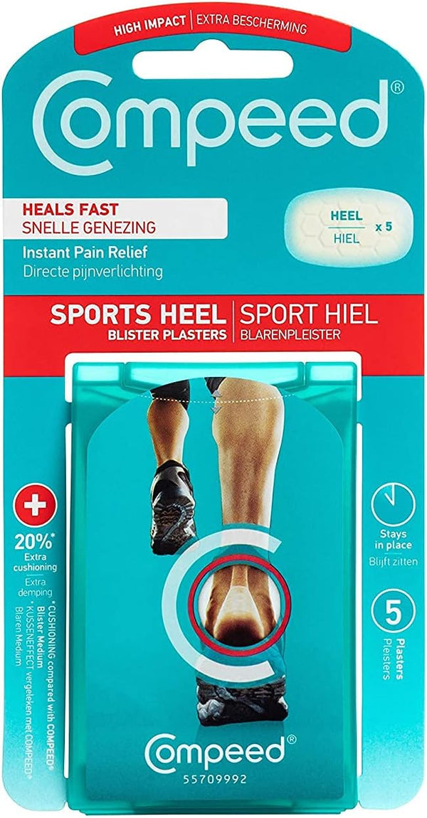 Advanced Blister Care, 10 Count Medium Pads (2 Packs) for Foot Pain Relief and Protection