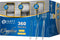 Party Bargains Disposable Cutlery set, SAPPHIRE Design, Clear Color, 360 Pieces: 180