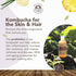 Lemongrass Organic Body Wash - All Natural Probiotic Soothing Skin Care Body Soap & Face Wash, 9 Oz