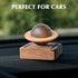 Planet Wooden Essential Oil Diffuser - Walnut Aroma Therapy for Home, Office, Car, Yoga Hall and SPA - Passive Diffuser