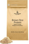 PURE ORIGINAL INGREDIENTS Brown Rice Vegan Protein Powder, 1 lb, Gluten Free, Shakes & Smoothies