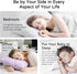 Under-Pillow Bone Conduction Sleep Speaker & White Noise Sound Machine with Sleep Timer, TF Card Compatible | for Side