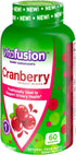 Vitafusion Cranberry Gummies for Women, 500mg Cranberry Juice Concentrate per Serving, 60ct