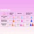 Peachlife Silicone Menstrual Cup with Loop Pull Stem for Easy Removal - Reusable 12 Hour Tampon Alternative - Medium