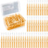 60PCS Soft Toothpick Refill Interdental Brush for Tooth Cleaning Tool, Flossing Head, Oral Hygiene for Braces