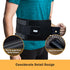DARLIS Back Support Belt with Inflatable Lumbar Pad for Men Women - L/XL 39"-48"