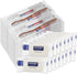30 Pack Disposable Toothbrushes with Toothpaste and Soap, Individually Wrapped, 30 pcs Toothbrushes (2 Colors)