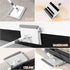Baseboard Cleaner Tool with Handle, Wall Cleaner Mop Buddy with Extension Pole and 4 Reusable Pads
