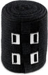 ACE 4 Inch Elastic Bandage with Clips, Black, Great for Leg, Shoulder and More, 1 Count