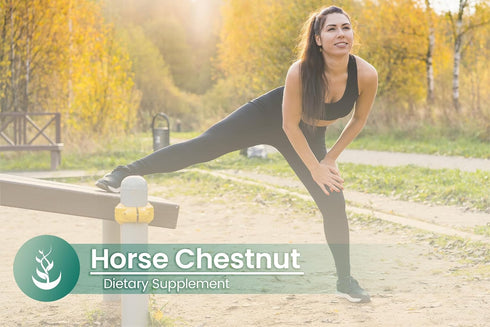 PURE ORIGINAL INGREDIENTS Horse Chestnut (100 Capsules) - Always Pure, No Additives or Fillers