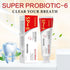 2 Pcs SP-6 Ultra Whitening Toothpaste, Deep Cleaning Care for Fresh Breath, Brightening Probiotic Toothpaste