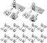 SULIKJHUI 20 Sets Battery Contacts Plate Set, Battery Spring Conversion Kit for AA/AAA