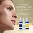 PURSONIC Anti Aging Skin Care Set - 3 Serums: Hyaluronic Acid, Retinol & Vitamin C for Women - Hydrating Face Serum