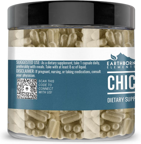 Earthborn Elements Chickweed Herb, 200 Capsules, Pure with No Fillers or Additives