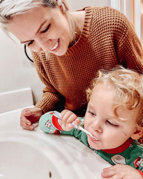 ROARex Vegan Eco Friendly Kids Toothbrush Made from Plants – Sweet Baby Giraffe | 100% Biodegradable Compostable