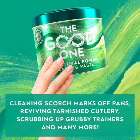 Astonish The Good One Cleaning Paste, Multi Purpose Surface Cleaning Supplies for Home and Garden, Fresh Mint Scent