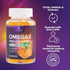 Omega 3 Gummies for Adults, Omega-3 Fish Oil for Heart Support, 60 Gummies