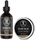 Striking Viking Beard Oil and Balm, Men's Grooming Kit with All-Natural Beard Oil and Leave-in Balm Conditioner