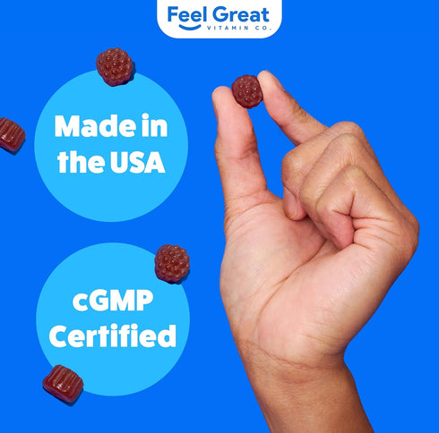 Feel Great Vitamin Co. Elderberry Gummies for Kids - Immune Support, 90 Gummies