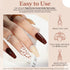 modelones Gel Nail Polish, 15ML Neutral Nude Soak Off LED Skin Tone Tan Color Nail Gel Polish for Home Manicure