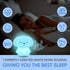 RAINLAX 4-7-8 3 1 Mindfulness 'Breathing Puppy' | Guided Visual Meditation Breathing Light | in Device with Night Light