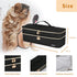 Travel Carrying Case Compatible with Revlon One-Step Hair Dryer Brush - Double-Layer Storage Organizer Bag (Black)