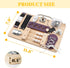 NZNDB Fidget Busy Board for Adults with Dementiam Activities for Seniors, Calming Activities and Games for Autism