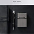 nescope Closure,20 (2 Pack,85mm, Cigarette Case Brushed Metal Cigarette Case with Magnetic Switch Flip Capacity Rose