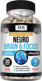 Kaya Naturals - Neuro Brain for Memory & Focus - 30 Count Nootropic Energy Capsule, Cognitive Function Support