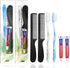 100 Pack Disposable Toothbrushes with Toothpaste and Comb, Individually Wrapped, 10g Travel Toothpaste, 7inch Comb