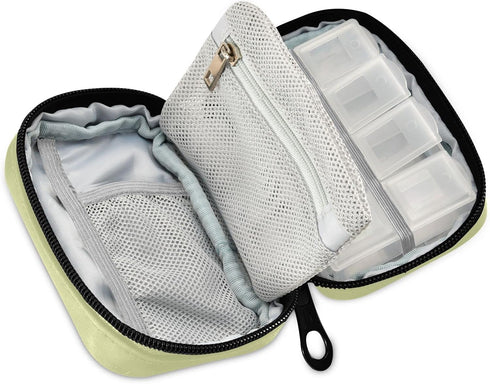 Naanle 7 Compact Weekly Pill Organizer Bag - Day Case
