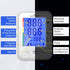 Blood Pressure Monitor for Home Use: Easy@Home Upper Arm BP Machine with Large Cuff and 3-Color Backlit Display