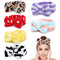 LADES Soft Skincare Headband, Adjustable & Comfortable, Cute Patterns for Makeup, Facial, Non-Slip Hair Control