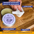 Beeswax Furniture Polish & Conditioner for Wood, Lavender 3.4 Fl Oz, Enhances Natural Beauty, Seals & Protects