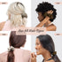 Kitsch Scrunchies for Women's Hair, Assorted Large Hair Ties, Cute Hair Bands & Ponytail Holders, 5pc