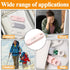 Wopanxye 3 Small Compartment Daily Pill Organizer, Portable Travel Size Pill Box with Pull Tab, Cute Carry-on Medicine